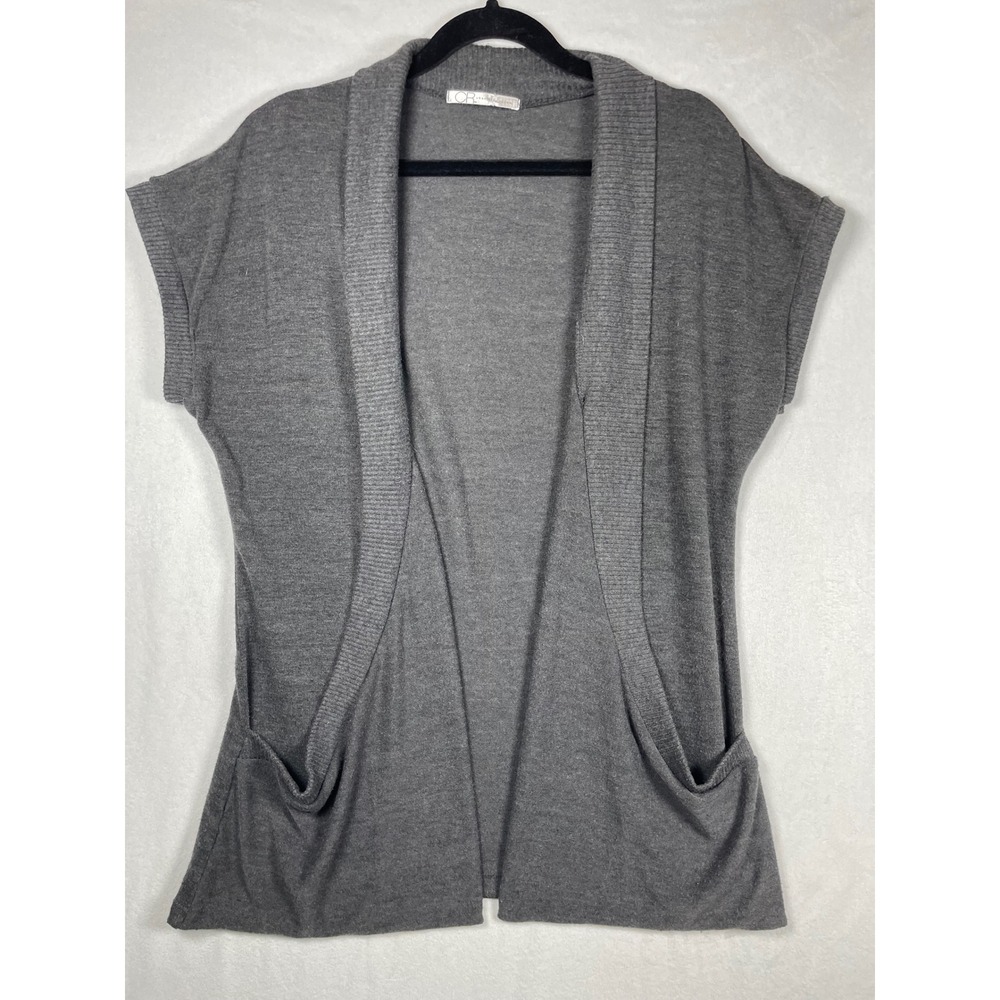 vintage Y2K wrap cardigan charlotte russe ss cocoon M millennial mall bratz